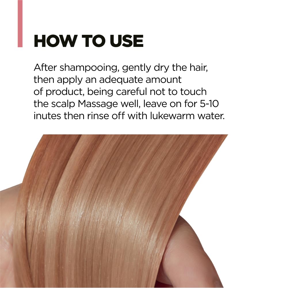AMOS PROFESSIONAL True Repair Hair Mask l Anti-Frizz & Smoothing with Ceramide, For Dry & Damaged Hair, 6.7 fl. oz.