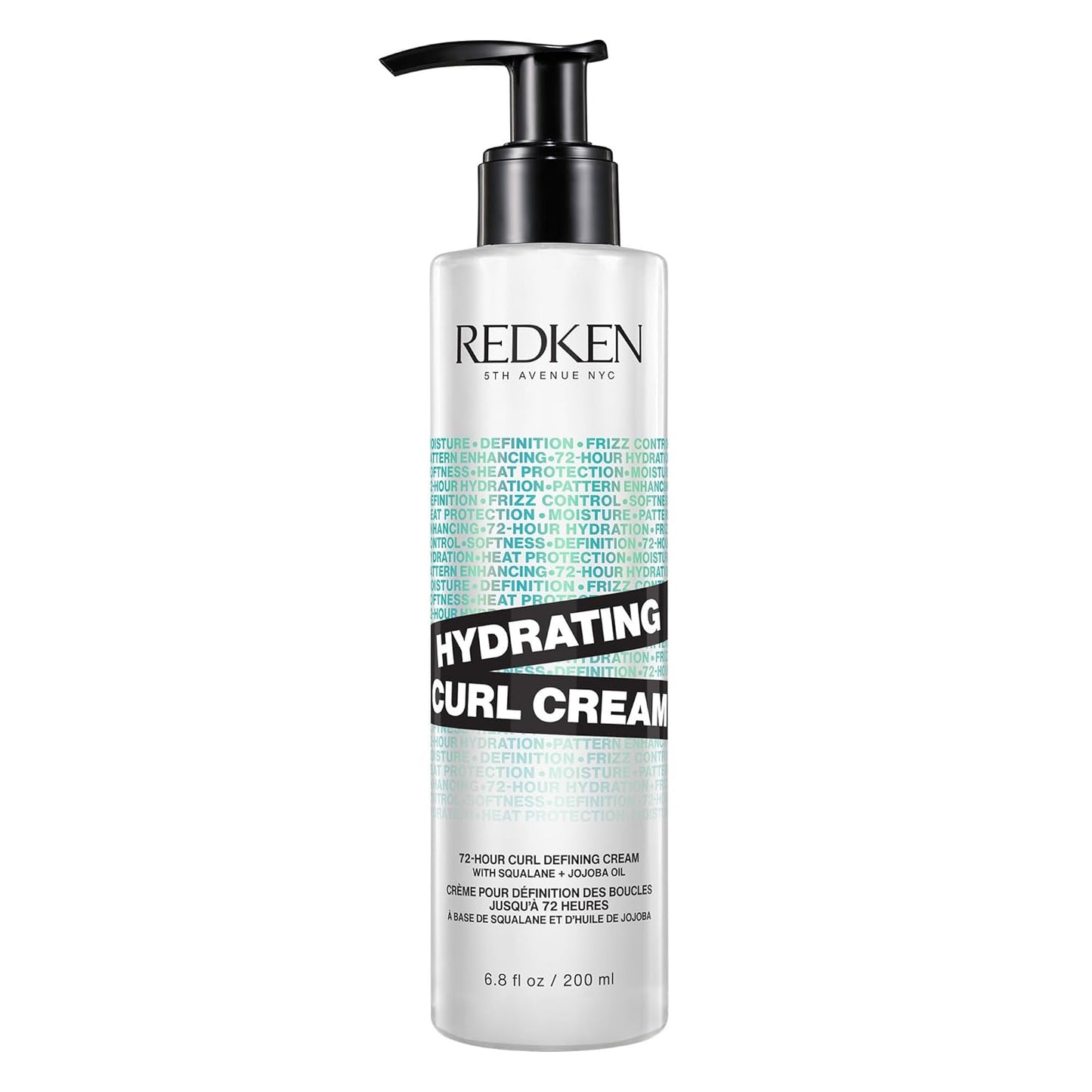 Redken Hydrating Curl Cream - 72-Hour Curl Definition & Heat Protection | Hydrates & Reduces Frizz