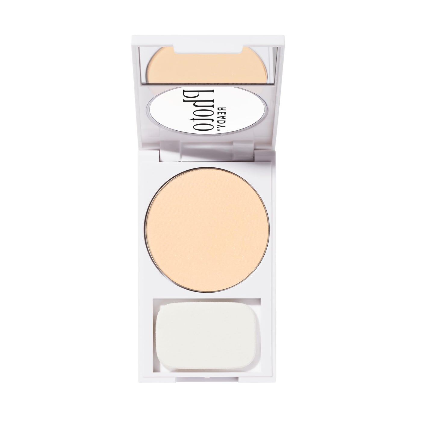 Revlon PhotoReady Pressed Face Powder with Brush, Longwearing Oil Free, Fragrance Free, Noncomedogenic Makeup