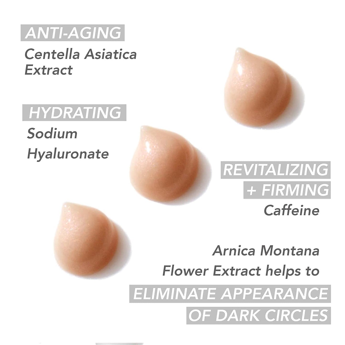 Mario Badescu Hydrating & Depuffing Hyaluronic Eye Cream & Brightening Eye Serum Duo - Formulated with Hyaluronic Acid, Caffeine & Niacinamide, Targets Dark Circles, Fine Lines & Wrinkles