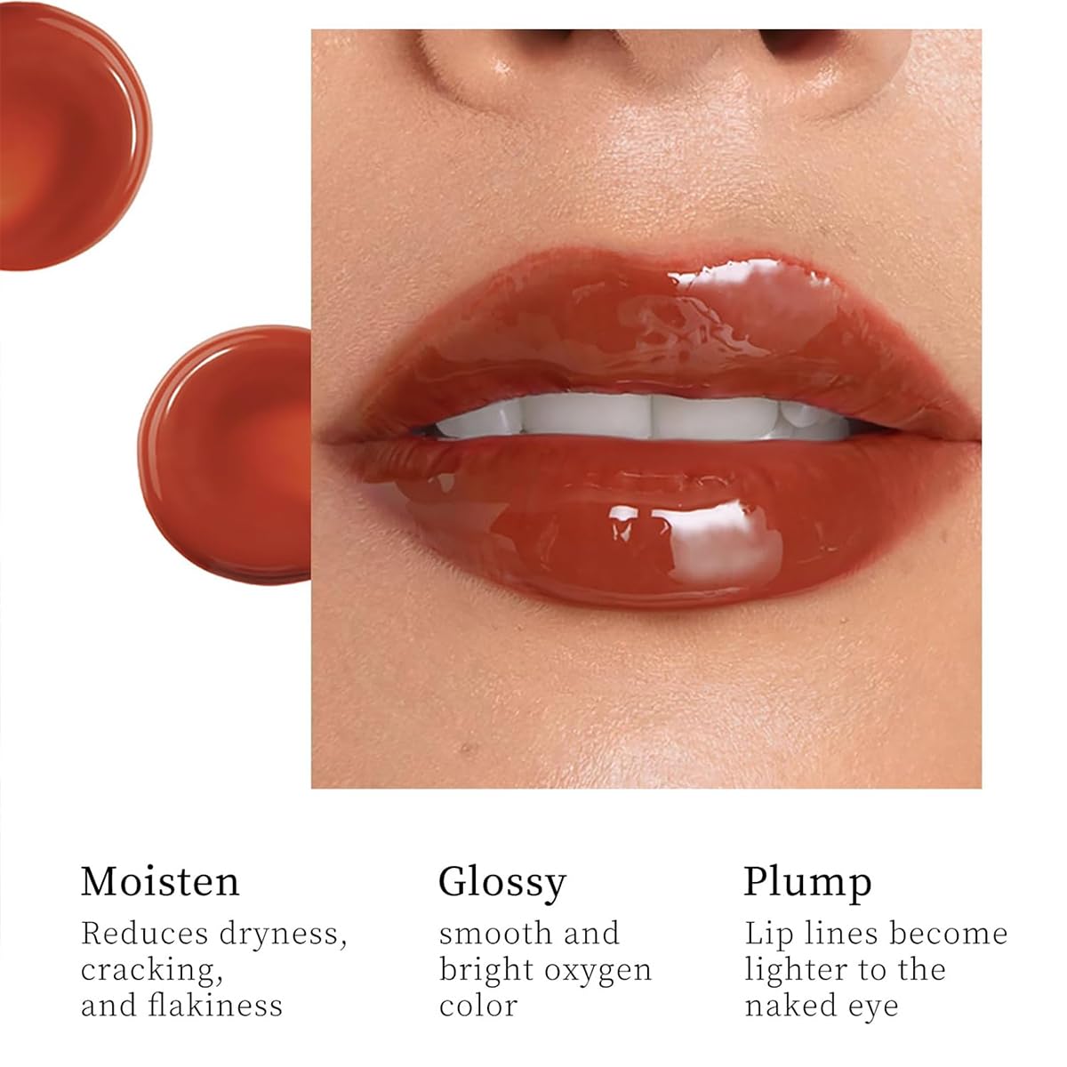 Baorder 4 Colors Hydrating Lip Gloss Set,Glitter Glossy Plumping Lip Glow Oil,High Shine Glass Finish Lip Jam,Shiny Jelly Liquid Lipstick For Women And Girls