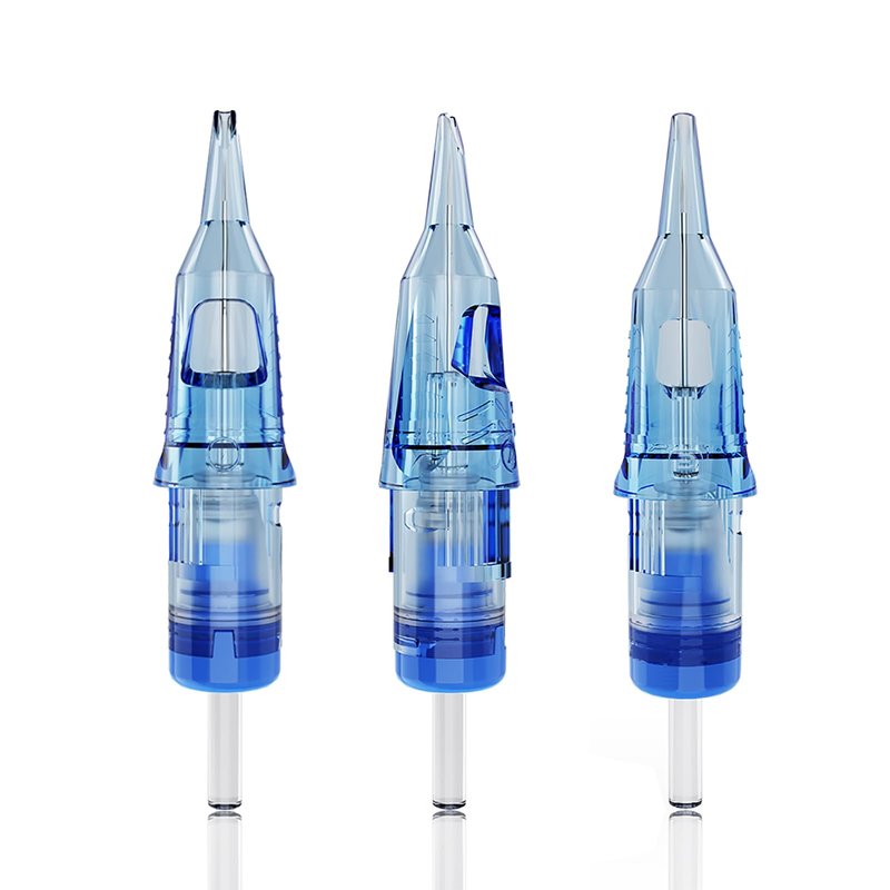 Emalla Tattoo Cartridge Needles - 20Pcs ELIOT Pro Tattoo Needles Round Liner 1007RLL Standard Tattoo Cartridges 0.30mm for Machine Artists Tattoo Supplies