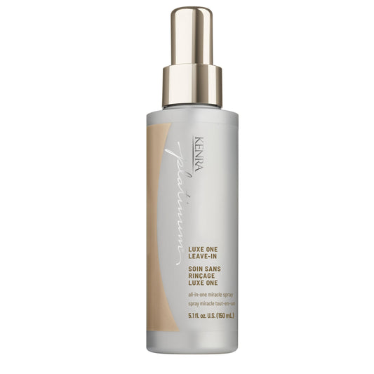 Kenra Professional Platinum Luxe One Leave-In | All-In One Miracle Spray | Hydrates, Smooths and Softens | Controls Frizz & Resists Humidity | Heat Protection | 5 fl. Oz