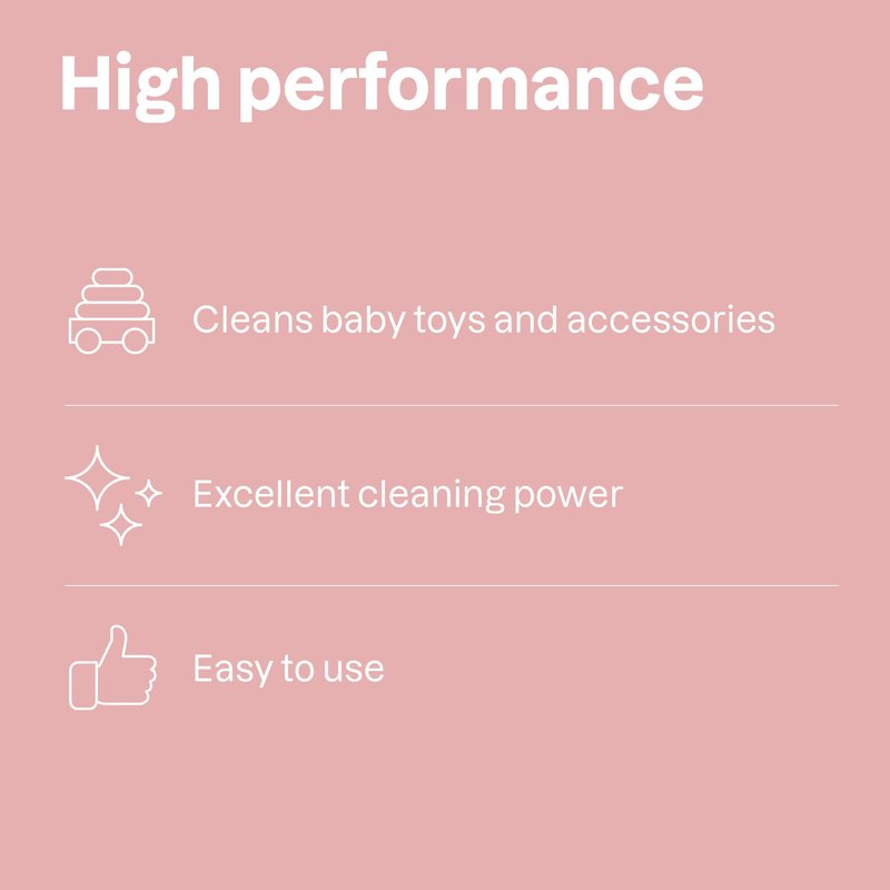 ATTITUDE Baby & Kids Toy Cleaner Spray, EWG Verified, Multi-Surface Cleaner for Toys, High Chairs & Play Areas, Naturally Derived, Vegan, Unscented, 27.1 Fl Oz (Pack of 6)