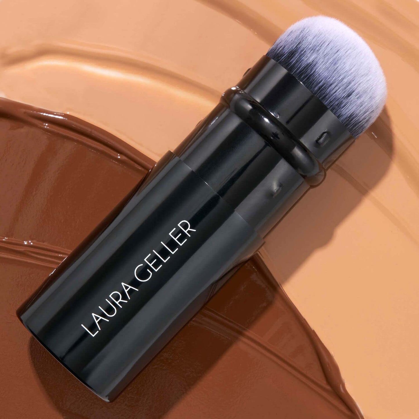 Laura Geller Makeup Primer - Super-Size Hydrating Spackle with Hyaluronic Acid | Includes Airbrush Kabuki Brush
