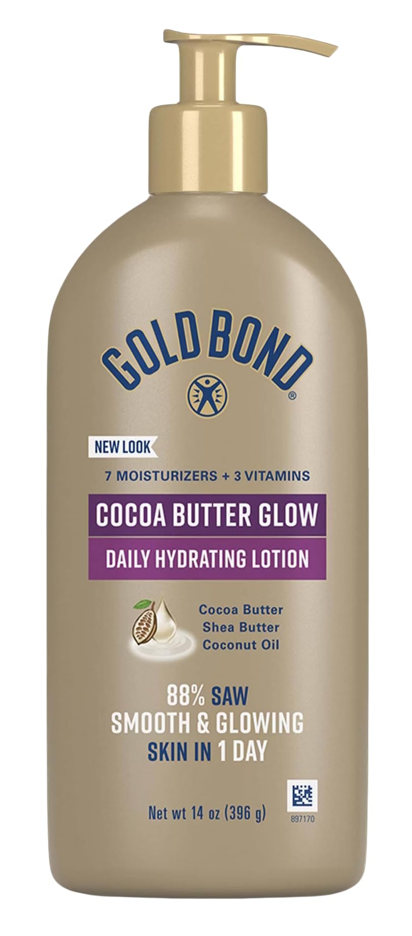 Gold Bond Ultimate Radiance Renewal Lotion 14oz Pump (414Ml) (Pack of 3)