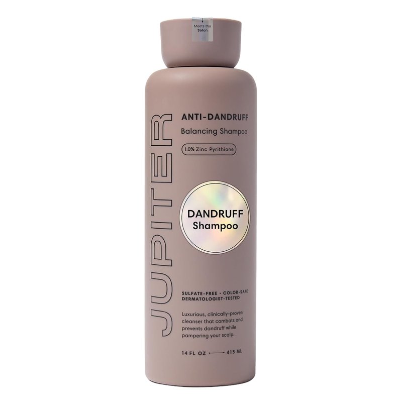Jupiter Anti Dandruff Shampoo - Nourishing Formula for Flaky, Itchy Scalp | Color-Safe, Sulfate-Free, 12 oz