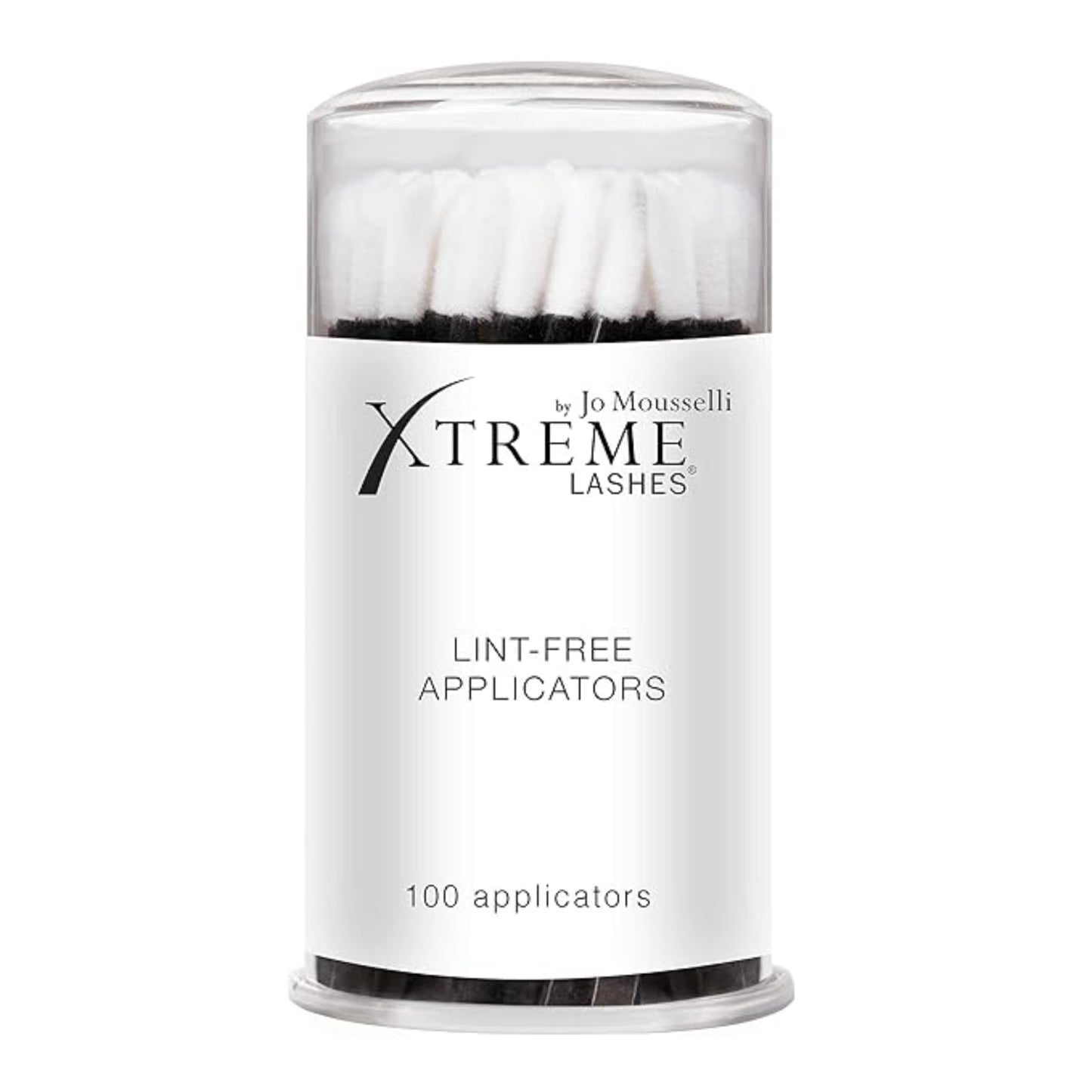 Xtreme Lashes Lint-Free Applicators, 100 Count, Lash Extension Safe, Applicator Brushes for Cleansing, Priming & Makeup Removal, Precision, Non-Drip Tip