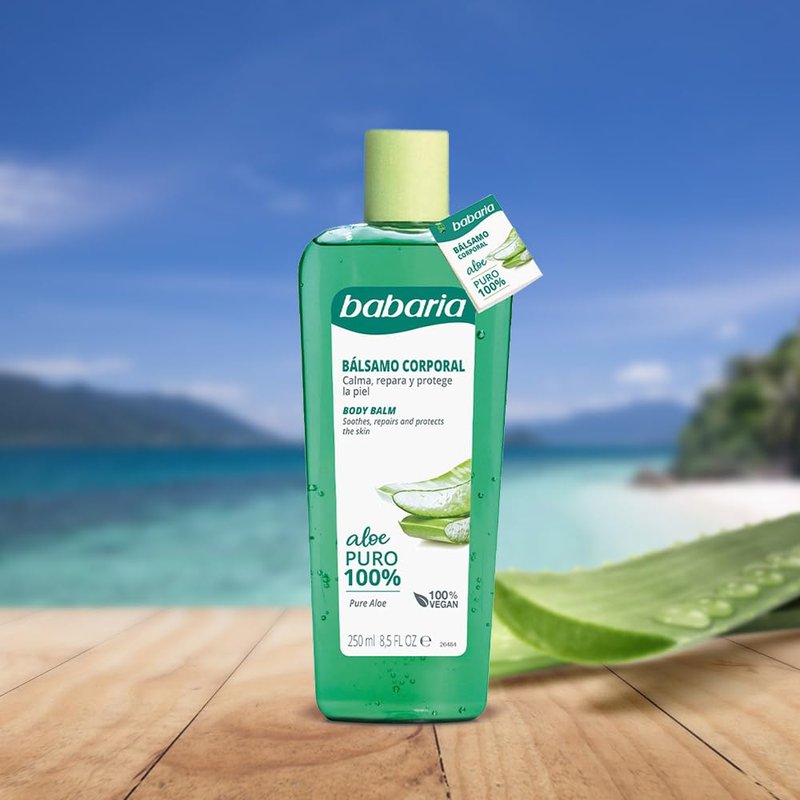 Babaria Reparative Balsam 100% Natural Aloe Vera - 250ml