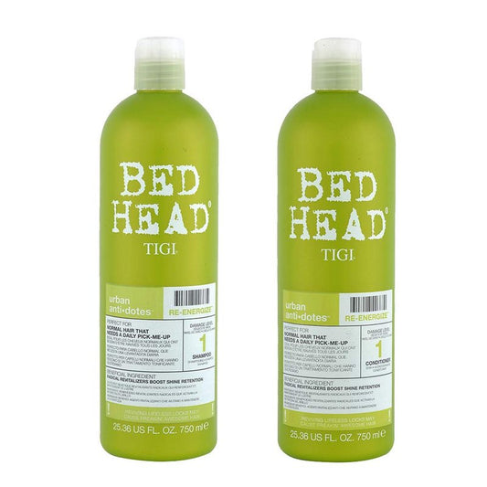 TIGI - BedHead Urban anti+dotes Level 1 - Re-Energize Shampoo & Conditioner Tween Duo 2x 750ml by TIGI