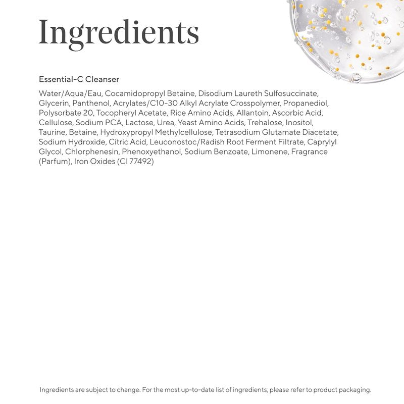 Murad Essential-C Facial Cleanser - Foaming Gel Face Wash- Vitamin & Antioxidant Rich Treatment Backed by Science, 2 Fl Oz