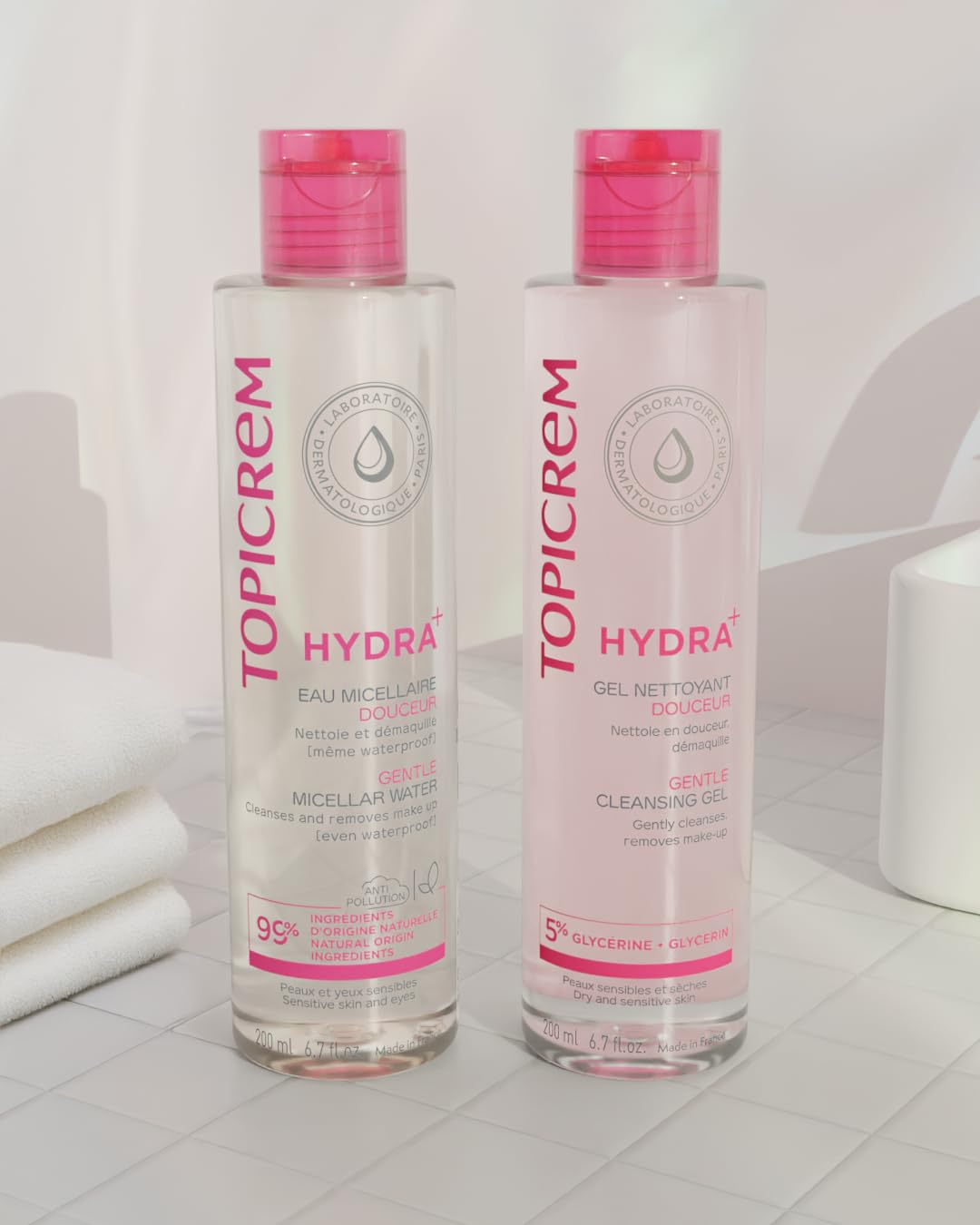 Topicrem Essentials Gentle Cleansing Water Face & Eyes 200 Ml