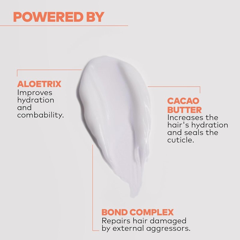 ALFAPARF MILANO Yellow Repair Mask for Damaged Hair - Bond Complex & Cacao Butter | Intense Strength Treatment