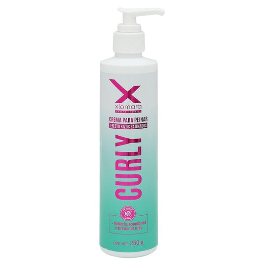 Xiomara Curl Cream for Straight Hair, Curling Cream for Wavy Hair, Curl Defining, Frizz Control for Curly Hair, 4.85 fl oz