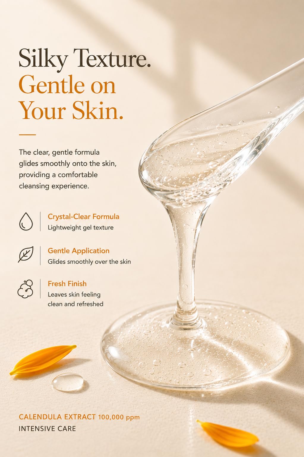 atocaren Calendula Wash – Popular Korean All-in-One Cleanser for Scalp, Face & Body, 100,000ppm Calendula, Fragrance-Free, Gentle Care for Kids & Adults