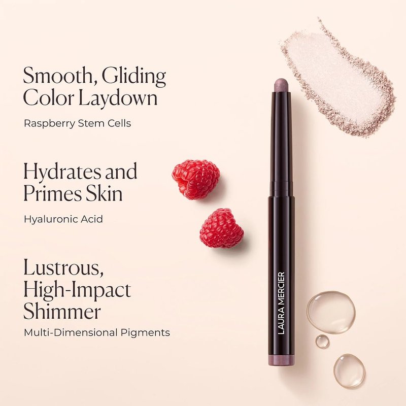 Laura Mercier Caviar Stick Cream Eyeshadow - Long-Lasting Waterproof Formula, Shimmer & Matte Finishes | 24HR Wear, Rich Color