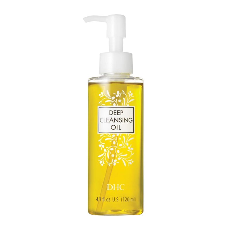 DHC Deep Cleansing Oil - Makeup Remover for All Skin Types | 4.1 fl. oz. Residue-Free Formula