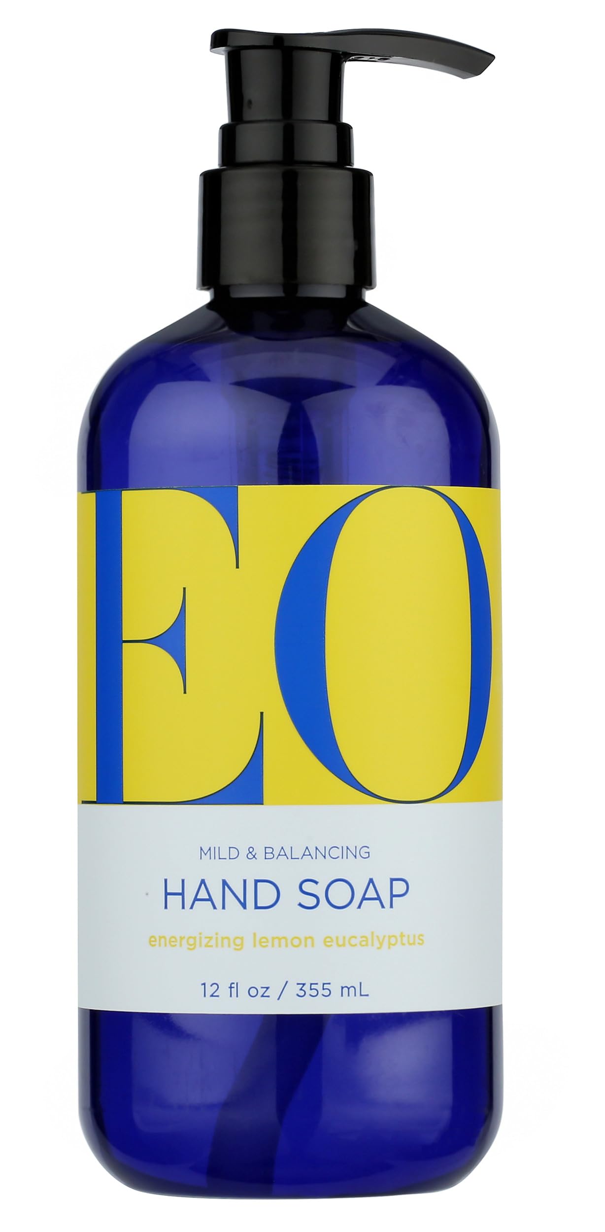EO, Hand Soap Lemon Eucalyptus, 12 Fl Oz