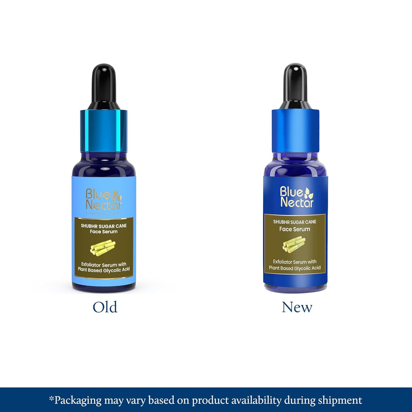 AHA Exfoliating Face Serum - Plant-Based Glycolic Acid for Deep Exfoliation | 1 Fl Oz, 14 Herbal Ingredients