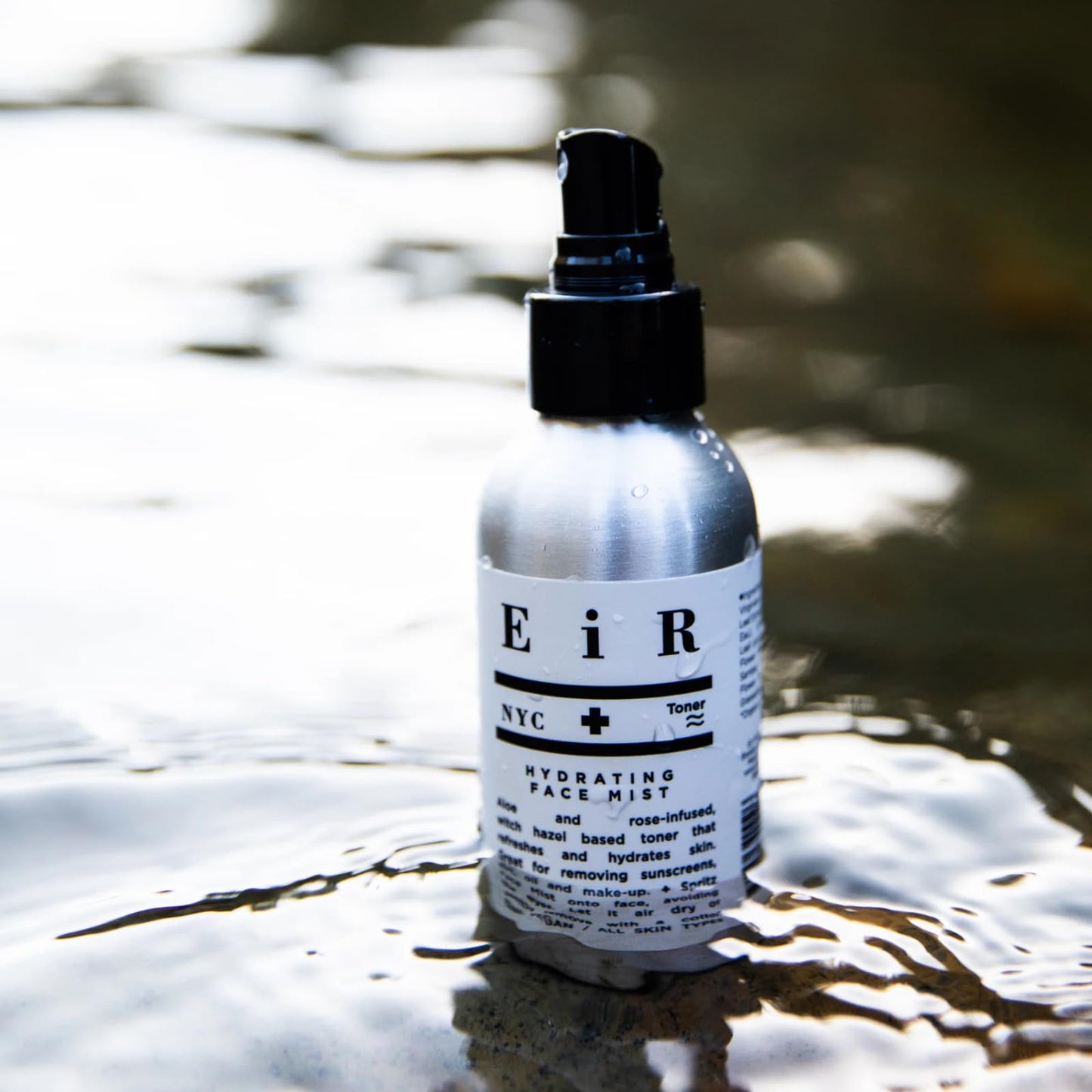 EiR NYC Hydrating Face Mist | Soothing Aloe & Rose Toner with Witch Hazel & Jasmine | Delivers Intense Hydration, Nourishes Fast Absorbing Lightweight Daily Facial Mist for All Skin Types 4oz