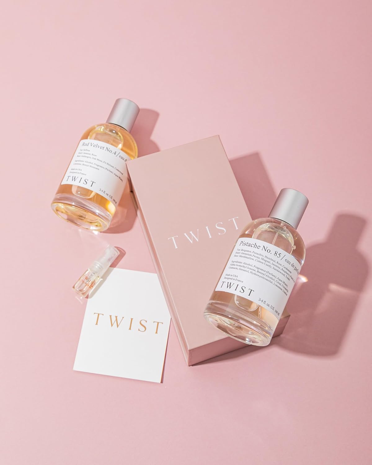 Twist Rio De Janeiro No. 95 | Long Lasting Women's Perfume Inspired by S. D. Janeiro's 62 Pistachio & Salted Caramel - 100 ml | 3.4 fl. oz.
