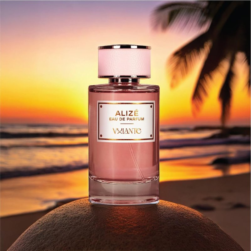 VOLANTE Alize Eau de Parfum - 100ml Vanilla Perfume for Women with Strawberry, Peach & Rose - Premium Long-Lasting Fruity Floral Scent - Cruelty-Free Breezy Scent for Daily Wear - Made in France