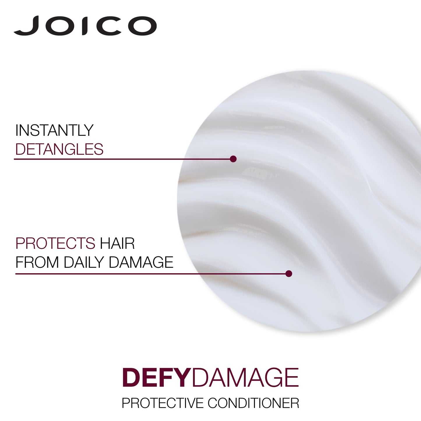 Joico Defy Damage Protective Shampoo & Conditioner Set | For Color-Treated Hair | Strengthen Bonds & Preserve Hair Color | With Moringa Seed Oil & Arginine