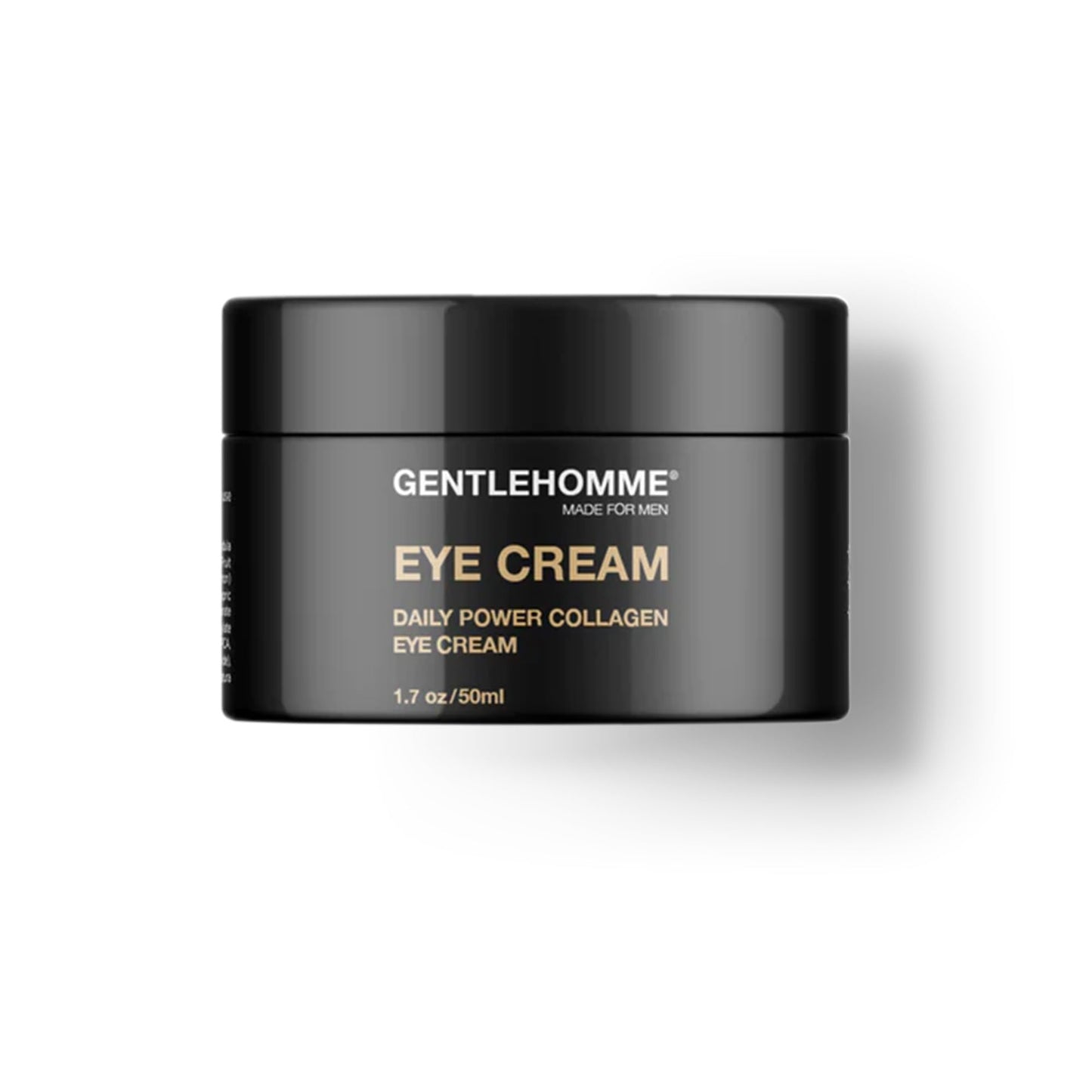 Gentlehomme - Collagen Eye Cream - Men’s Eye Cream - With Collagen, Hyaluronic Acid & Caffeine - Helps Smooth, Restore & Hydrate Under Eyes - For Wrinkles & Dark Circles -All Skin Types -Vegan - 1.7oz