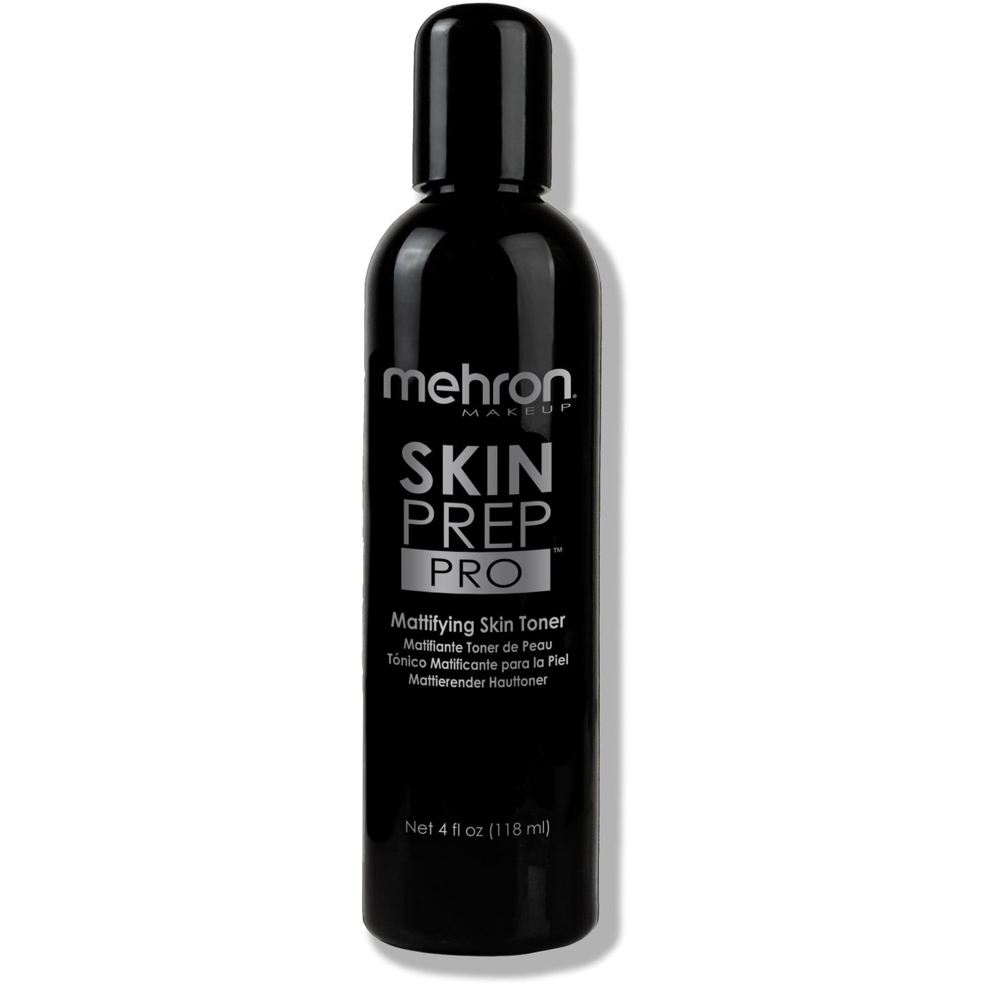 Mehron Makeup Skin Prep Pro Mattifying Skin Toner | Long Lasting Pre-Makeup Primer 4 fl oz (120 ml) | Made in the USA