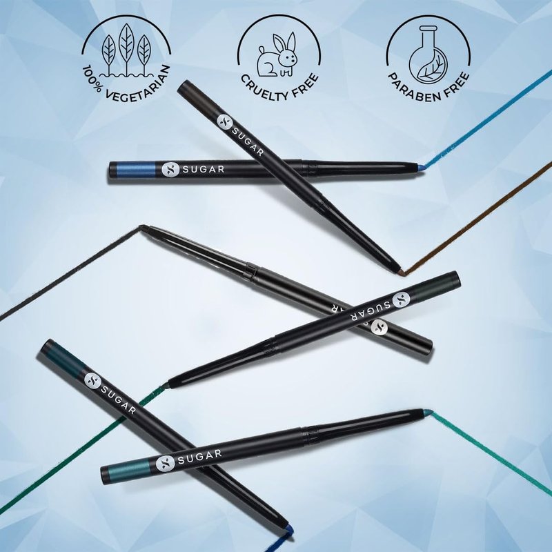 SUGAR Cosmetics Kohl Of Honour Intense Matte Kajal Waterproof & Smudgeproof Lasts upto 10hrs 0.25gm - Pack of 1 01 Black Out