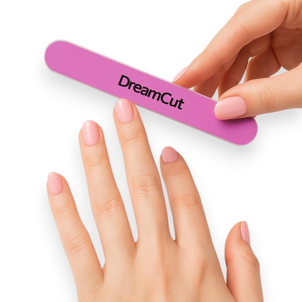 DreamCut Nail File with Case – Portable Emery Board for Smooth & Precise Nail Shaping – Compact & Travel-Friendly