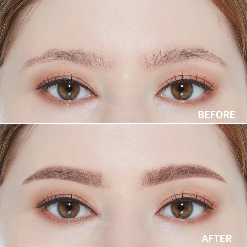ETUDE Drawing Eye Brow, Eyebrow Pencil, Microblading, Long Lasting, Soft Textured Natural Daily Look, Korean Makeup, Beauty, Dark Gray (0.008 Ounce)