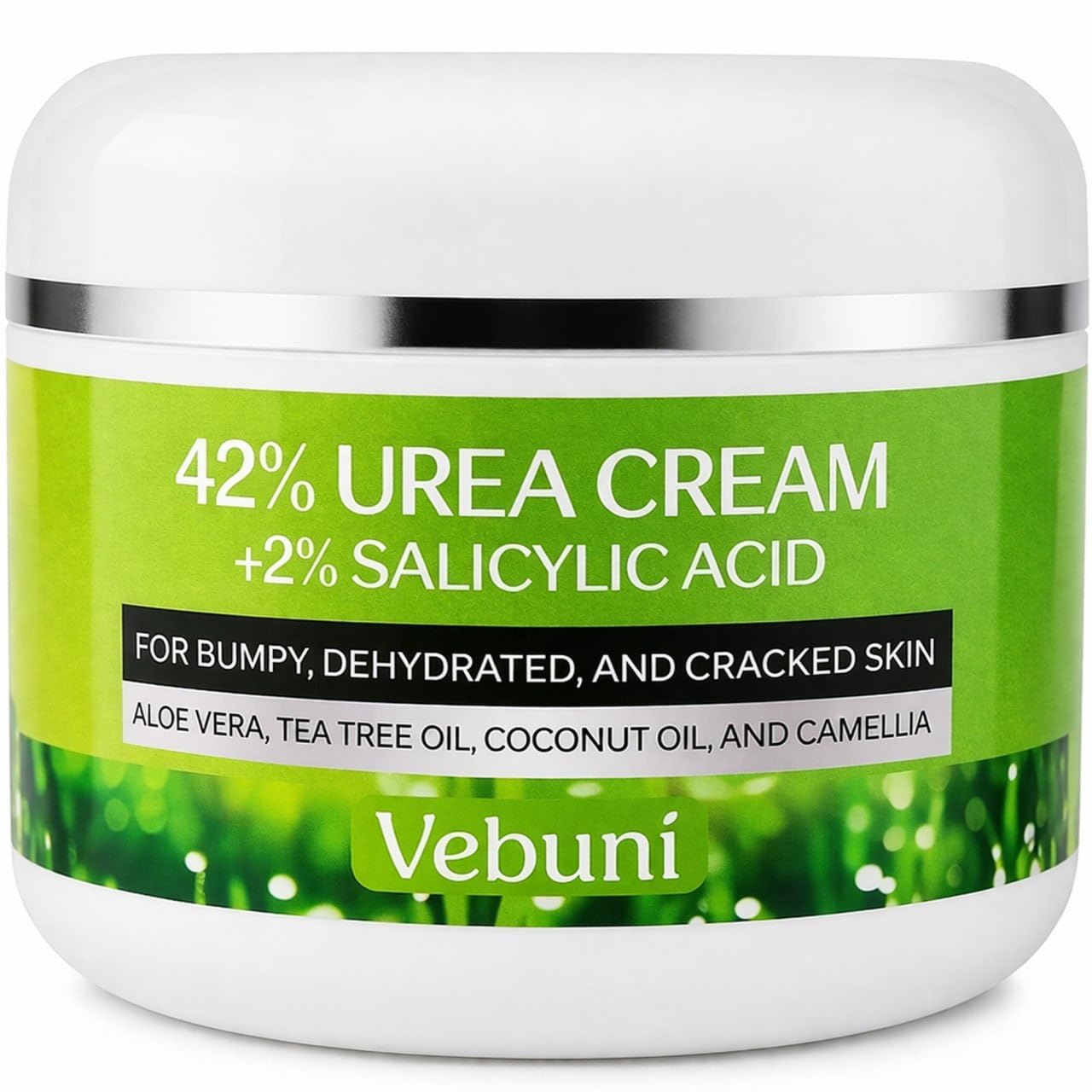 Vebuni Urea Cream 42% Foot Cream Salicylic Acid 4 Oz, Upgraded Callus Remover For Feet, Knees& Elbows, Intensive Moisturizes & Softens Skin, Exfoliates Dead Skin