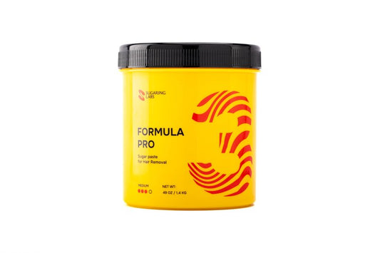 Sugaring Paste FORMULA PRO for Hair Removal MEDIUM for All Hair Types, Brazilian bikini, Legs, Arms, Sugar Wax Kit 49 oz/ 3 lb