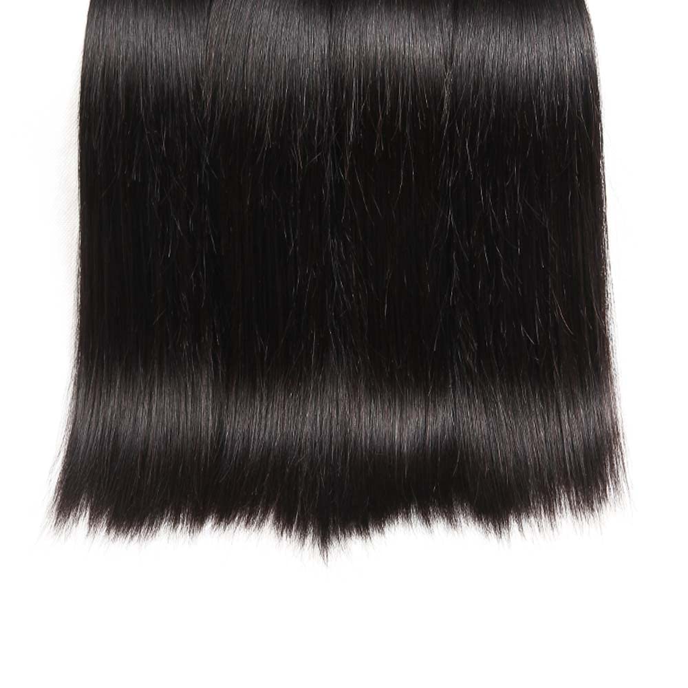18 20 22 inch Straight Human Hair Bundles Brazilian Straight Bundles Real Unprocessed Virgin Hair Natural Color Human Hair Straight Bundles