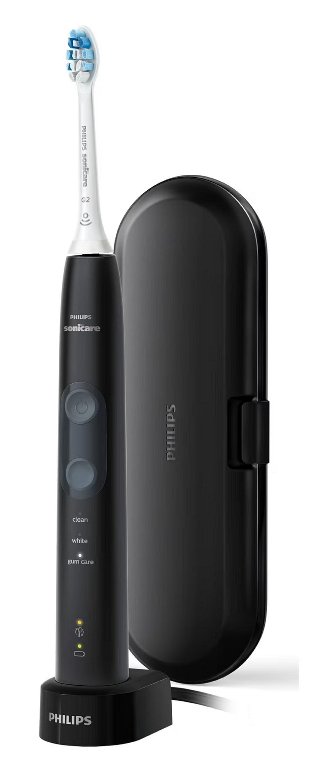 Philips Sonicare ProtectiveClean 5100 Electric Rechargeable Electric Power Toothbrush, Gum Health, Frustration Free Packaging, White, HX6857/32