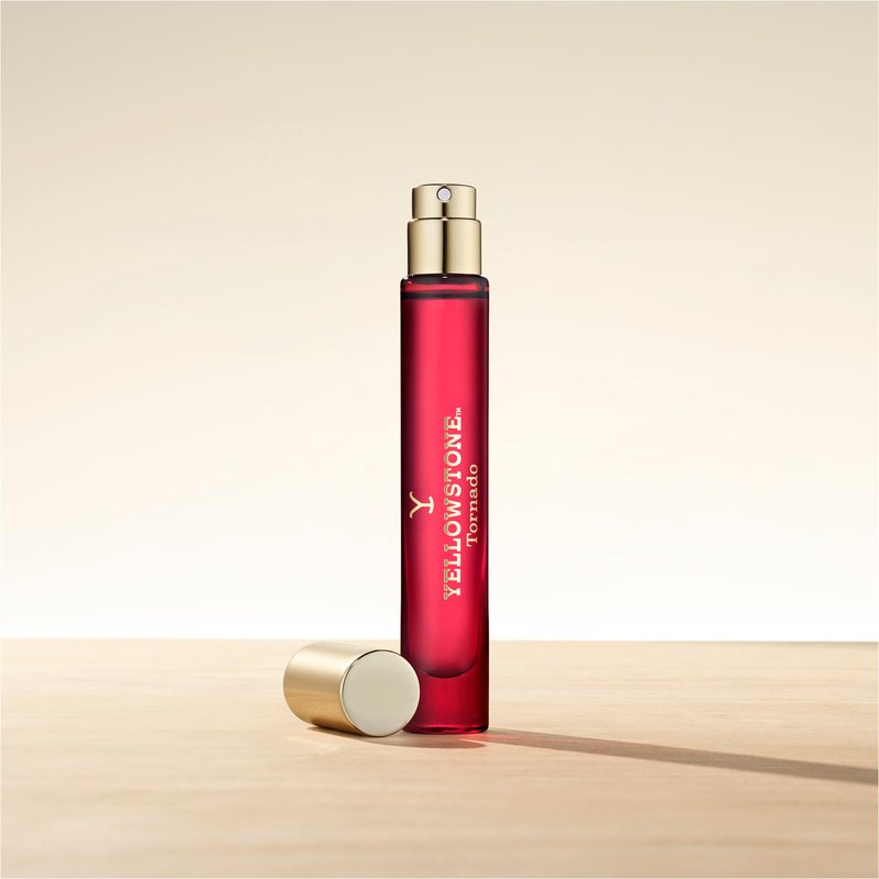 Tru Western Yellowstone Tornado Women’s Purse Spray Eau de Parfum, Wind Bloom Jasmine, Amberwood, Burnt Sugar Crystals & Vanilla Cedar, 0.33 fl oz (10 ml)