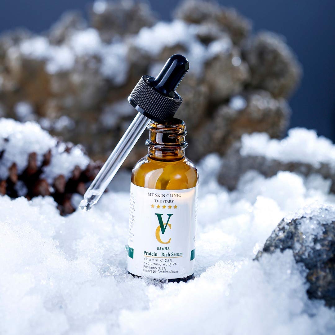 Hyaluronic Acid Serum - Glow+ Antioxidant Face Lift with Vitamin C, Niacinamide & B5 | 1oz for Hydration & Anti-Aging