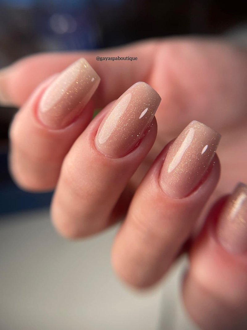 Camouflage Builder Gel for Nail Extension - UV/LED Shimmer Nude Formula | Strong & Durable