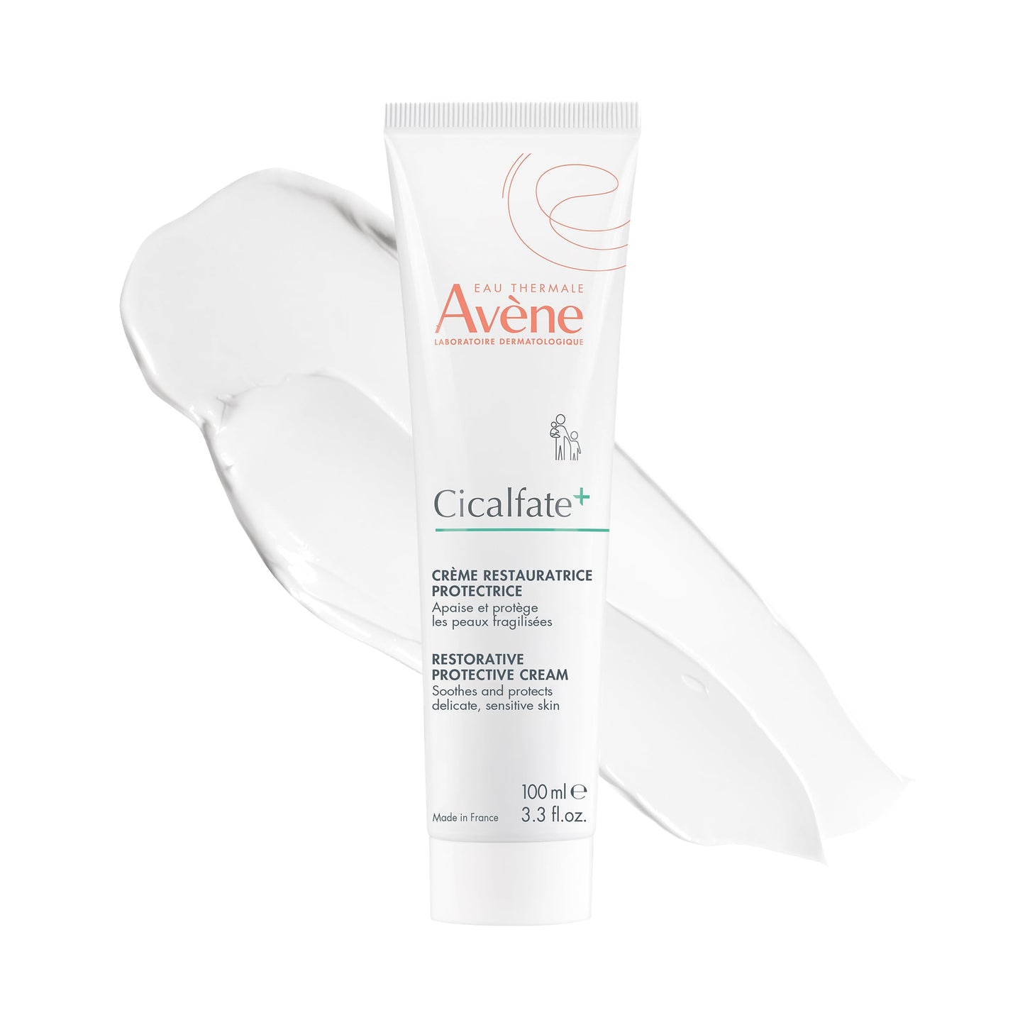 Avène Cicalfate+ Restorative Protective Cream, Face Moisturizer, Skin Face Cream, Body Cream for Sensitive Skin, Helps Restore Skin Barrier, Restorative Cream, Safe for Infants, Kids & Adults