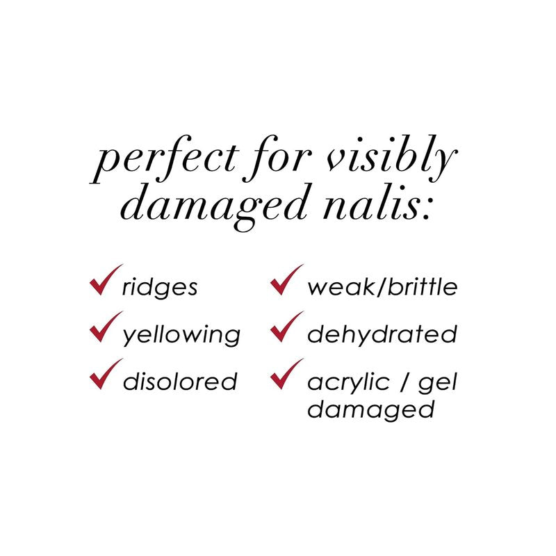 Dermelect Transfix Nail Restore Base Coat | Strengthening Protein Peptides Treatment for Weak, Peeling Nails - 0.4 oz