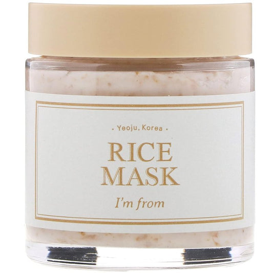 Rice Mask - Gentle Exfoliating Facial Mask for Dull Skin | 3.88 Oz, Pore Clearing, Smooth & Radiant Complexion