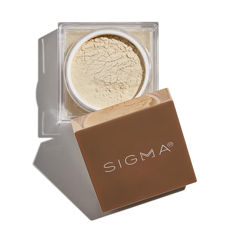 Sigma Beauty Soft Focus Setting Powder - Silky Smooth Loose Powder for Makeup Setting | Vanilla Bean, Ivory Matte