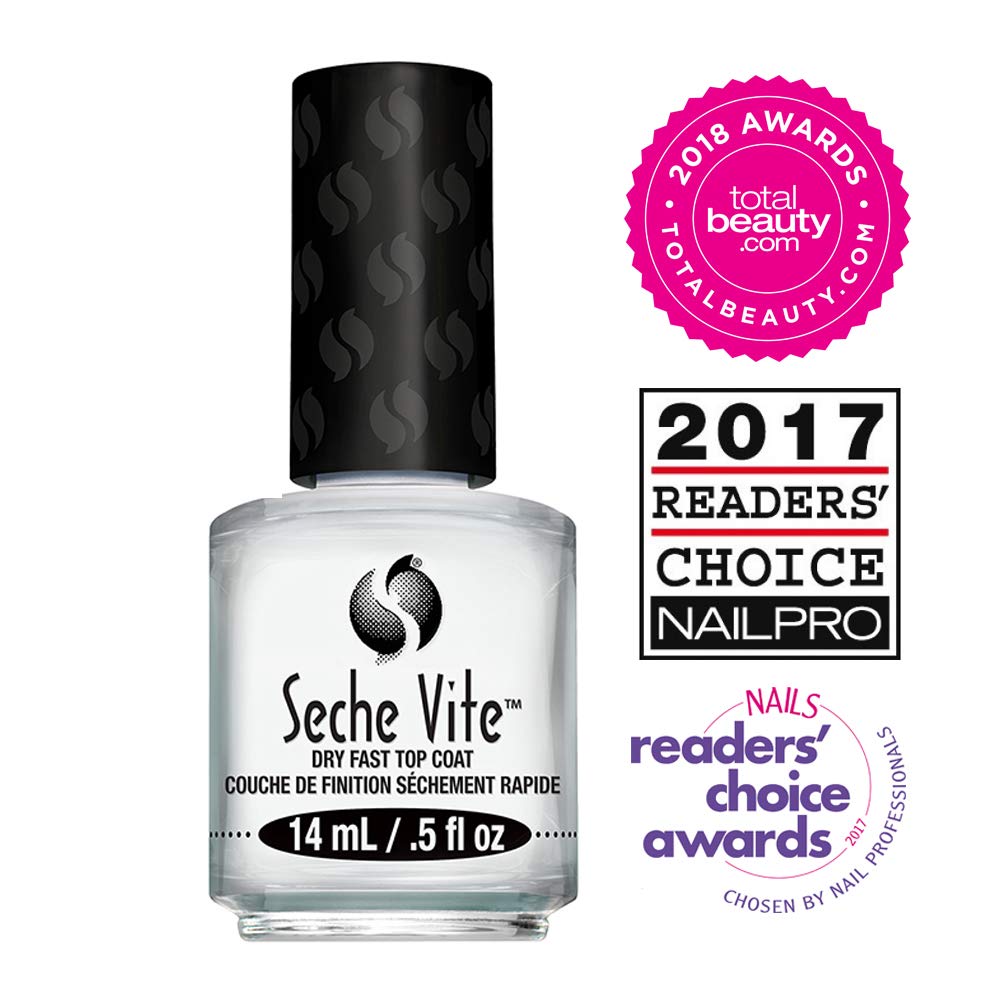 Seche Top and Base Coats for Nail Polish Manicure Pedicure