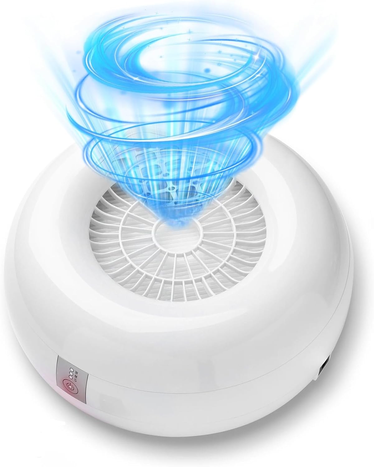 Nail Dust Collector Vacuum with Strong Suction & Reusable Filter for Acrylic Nails