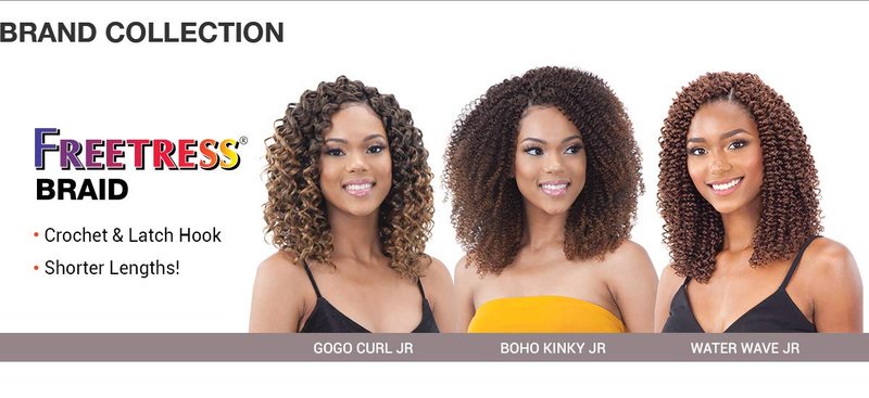 FreeTress Crochet Braids Boho Kinky Jr (5-PACK, 2)
