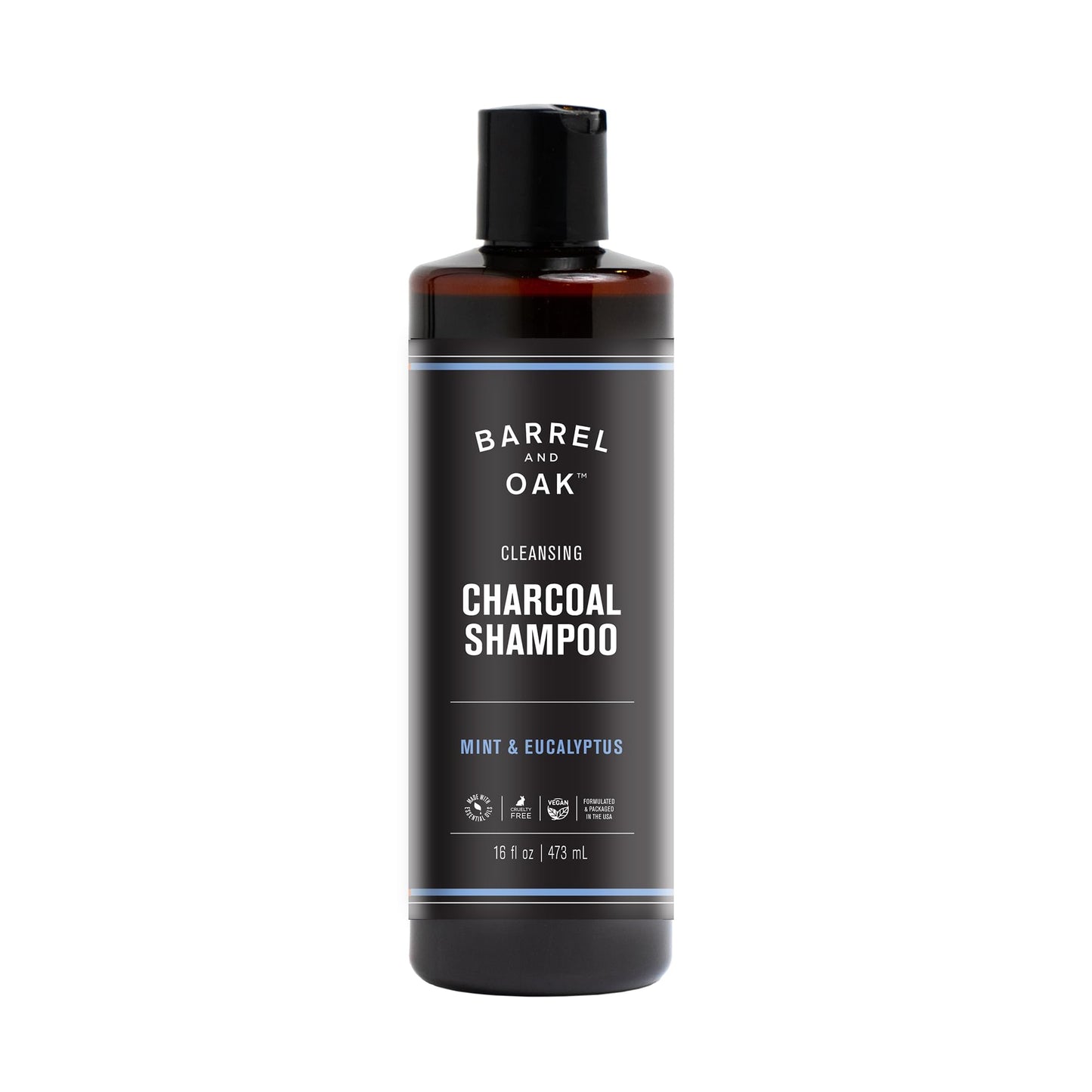 Barrel and Oak - Shampoo & Conditioner Set, Hair Care for Men, Clarifying Shampoo, For Dry Hair, Natural Fragrance, Vegan