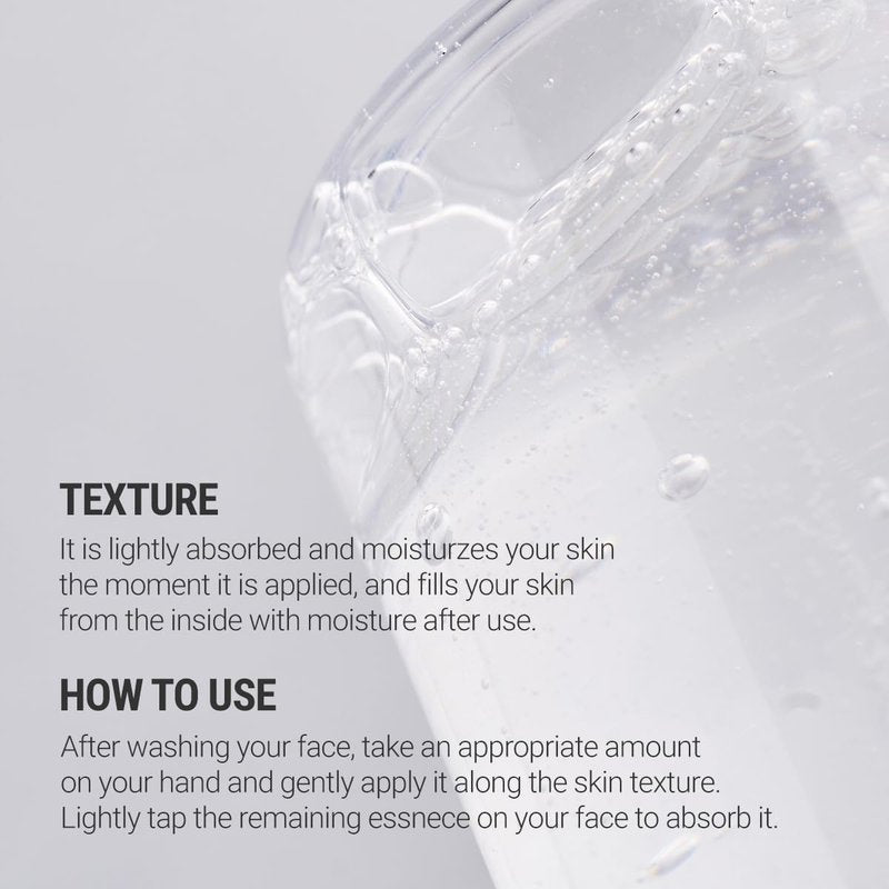 ROVECTIN Aqua Hyaluronic Essence - Deep Hydration Toner for Sensitive Skin | 100% Vegan & Cruelty-Free | 6.08 fl oz (180ml)