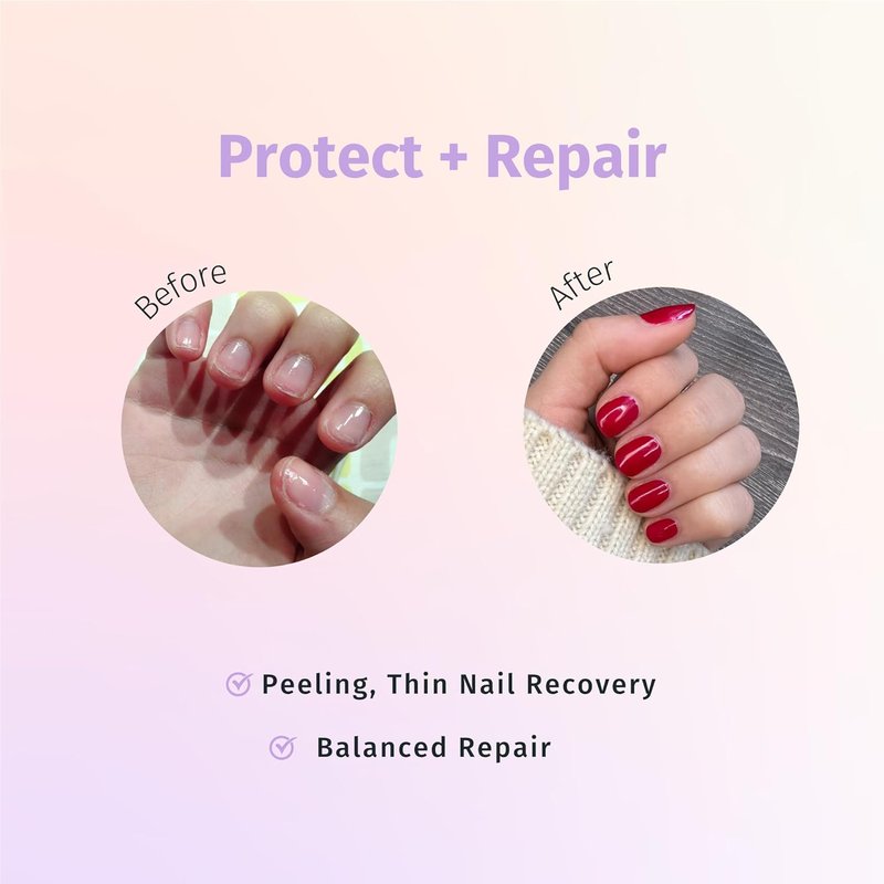 Duri Rejuvacote 2 Nail Growth Base & Top Coat - Strengthening Nail Hardener for Peeling & Fragile Nails | 15ml