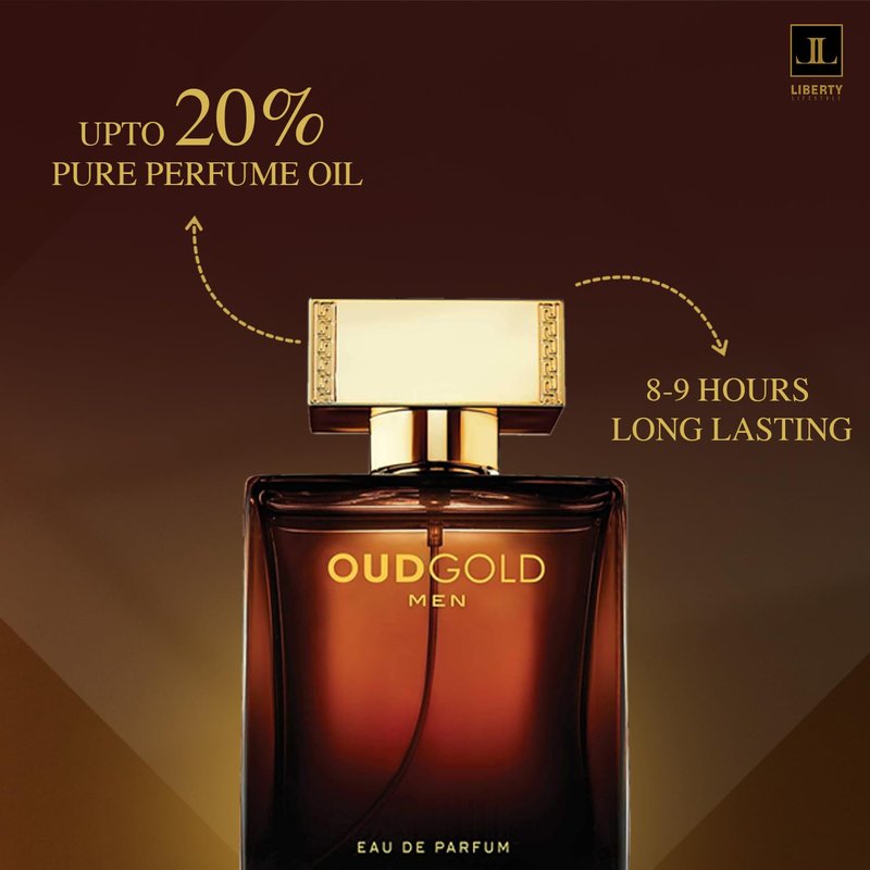 Liberty Oud Arabic Perfume for Men - Long-Lasting Oud & Citrus Scent | 50ml EDP